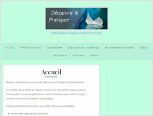 Tablet Screenshot of decouvriretpratiquer.com